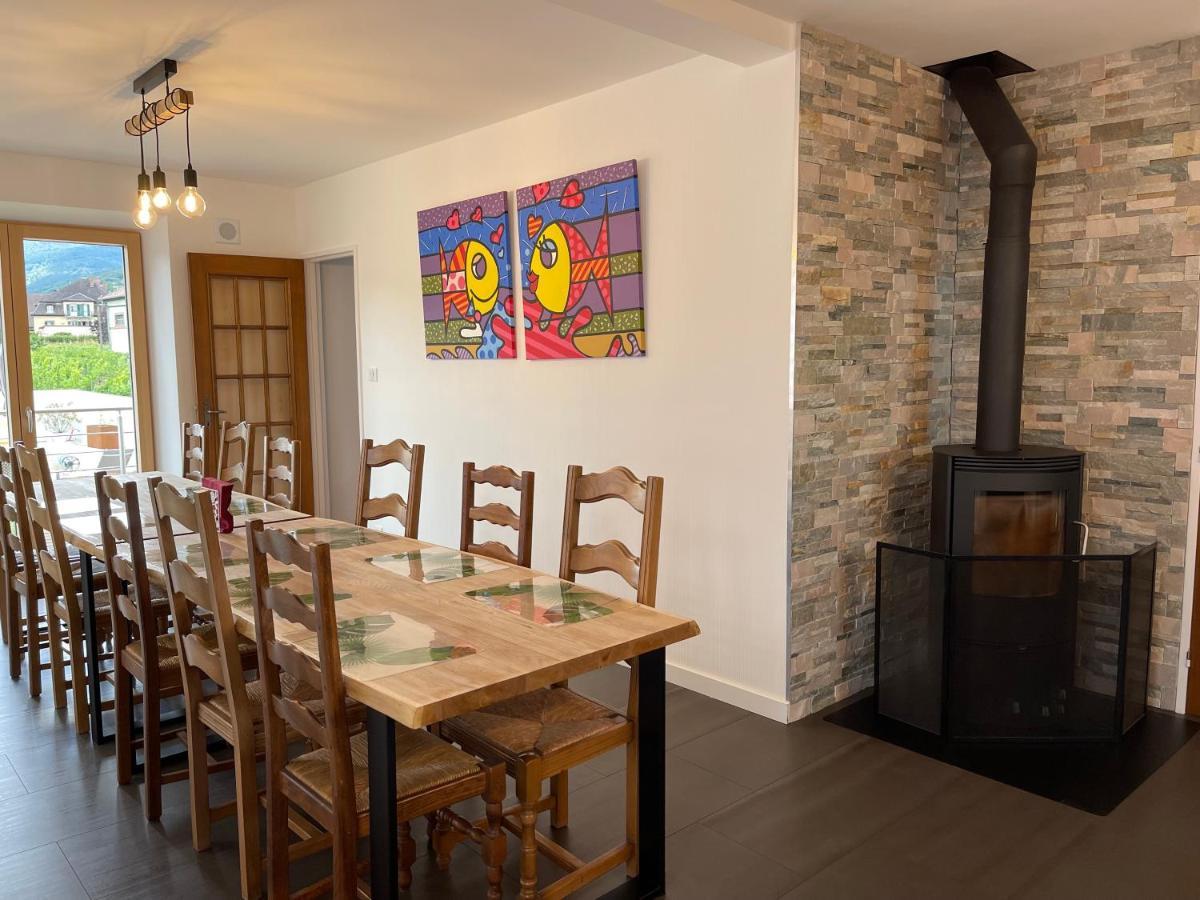 Alsacebnb - Gite 12 Personnes Dans Le Vignoble - Piscine Privee & Spa Ammerschwihr Bagian luar foto