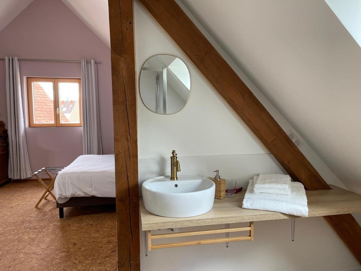 Alsacebnb - Gite 12 Personnes Dans Le Vignoble - Piscine Privee & Spa Ammerschwihr Bagian luar foto