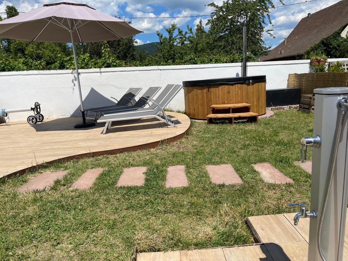 Alsacebnb - Gite 12 Personnes Dans Le Vignoble - Piscine Privee & Spa Ammerschwihr Bagian luar foto